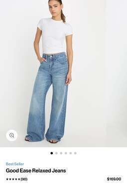 GOOD EASE RELAXED JEANS NEW with tags size 16 wide leg